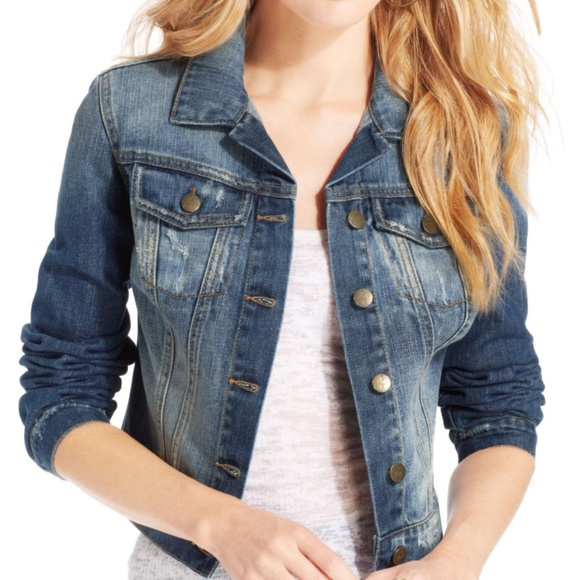 Jessica Simpson pixie denim jean jacket